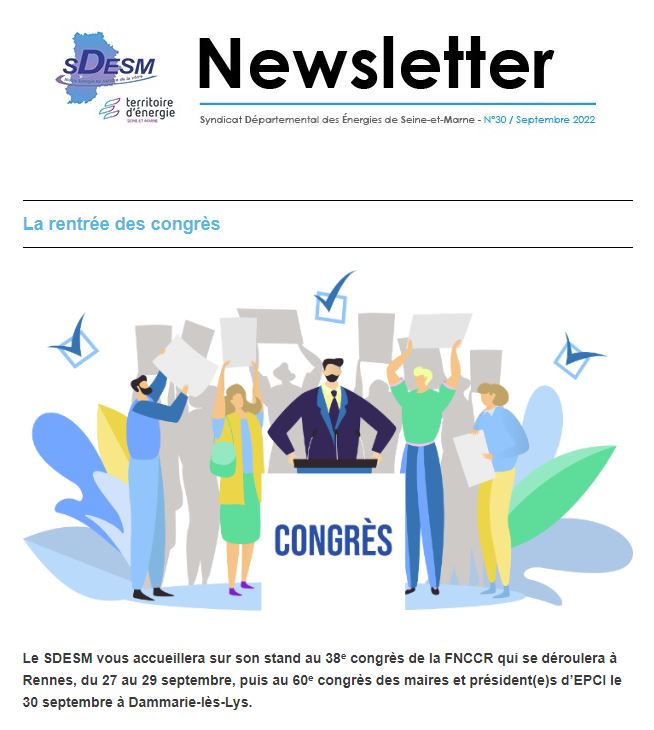 Newsletter n°30 - Septembre 2022