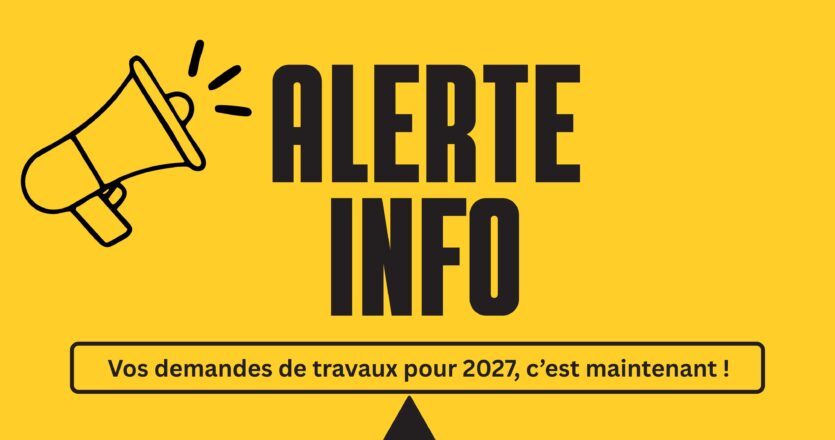 Vos projets 2027 : faites-vous connaître avant juin